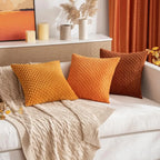 Boho Textured Throw Pillow Cover