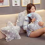 Plush Cloud, Moon &amp; Star Cushion