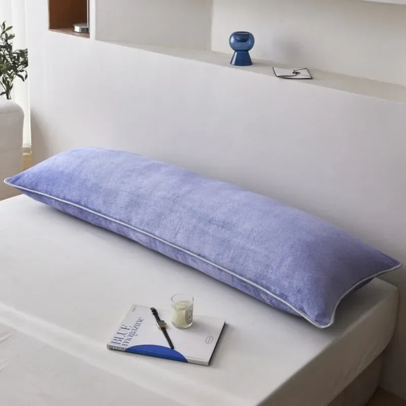 Milk Velvet Flannel Long Body Pillowcase