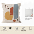 Ginkgo Leaf Linen Throw Pillow Cover