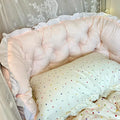 Tufted Bed Backrest Reading Pillow