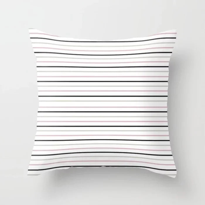 Geometric Abstract Throw Pillow Cover