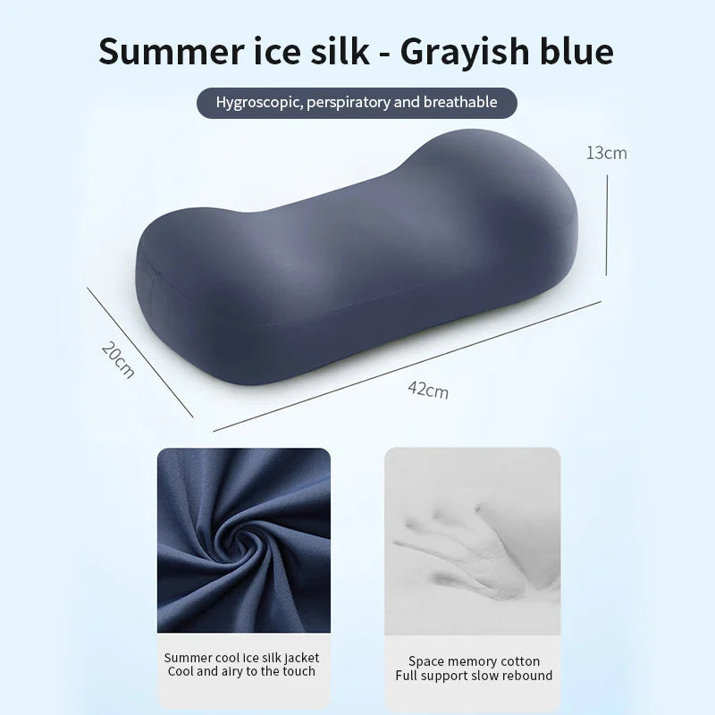 Ice Silk Memory Foam Neck Pillow