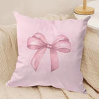 Cherry Blossom Bow Cushion Cover - Design 1