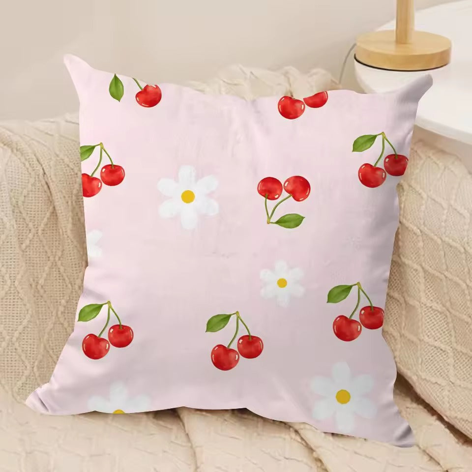 Cherry Blossom Bow Cushion Cover - Design 10
