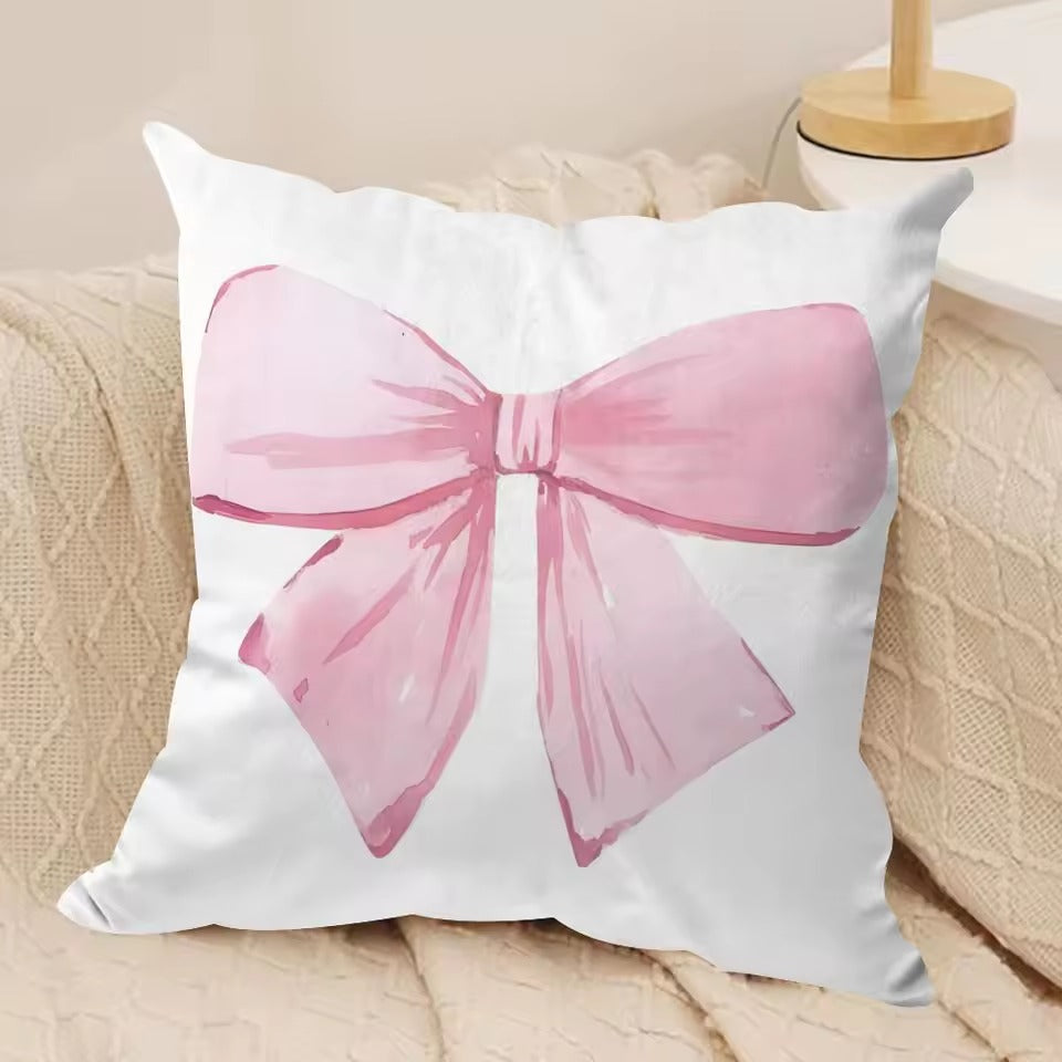 Cherry Blossom Bow Cushion Cover - Design 5