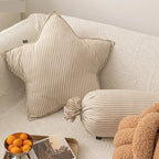 Star cushion with candy bolster