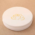 Linen Meditation Cushion - White