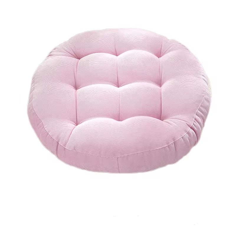 Round Meditation Floor Pillow - Pink