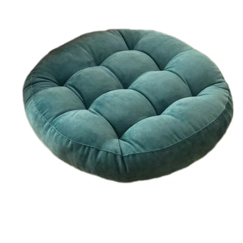 Round Meditation Floor Pillow - Teal